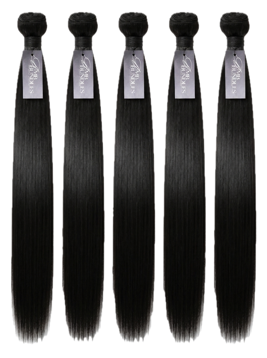 Long 24″–30″ Silky Straight 5-Pack