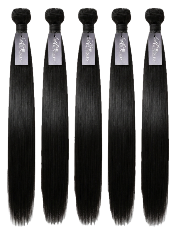 Long 24″–30″ Silky Straight 5-Pack